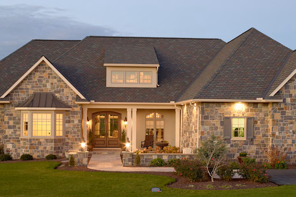 Durable asphalt shingle roofing materials installed on Kasson MN home