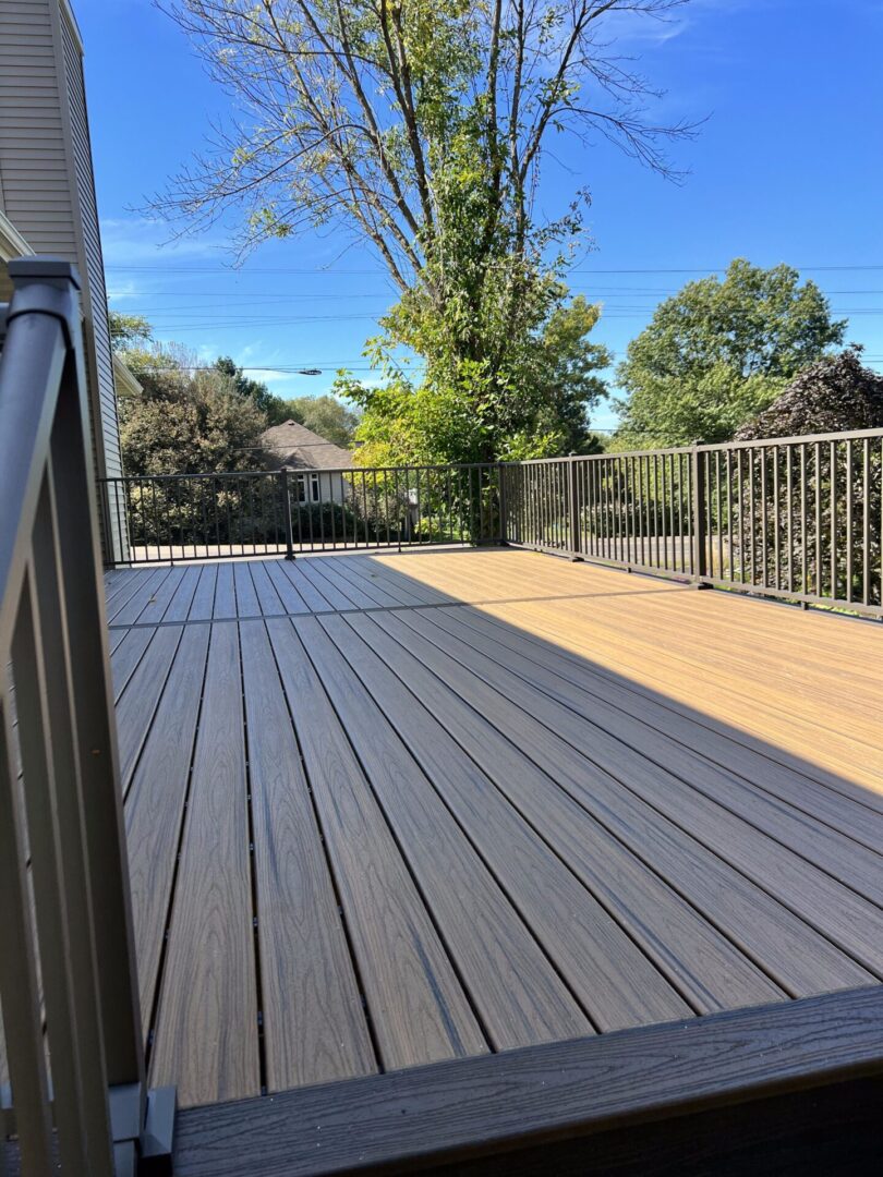 Deck installation timeline in Rochester MN