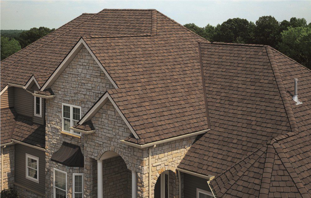 different asphalt shingle roof color options on Pine Island MN home