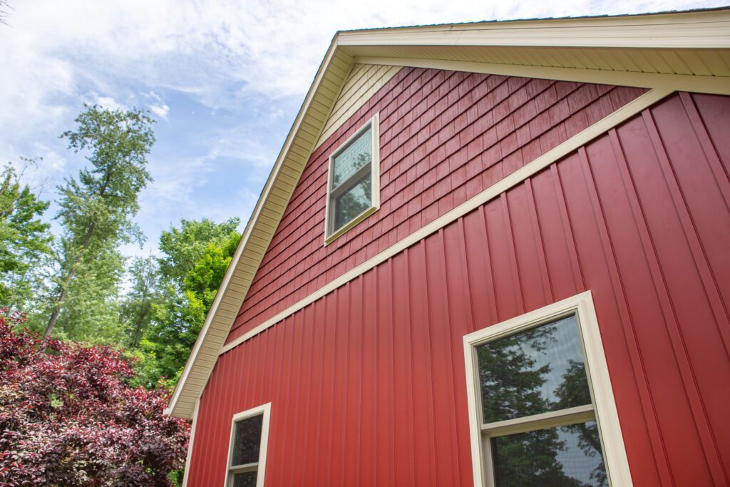 home exterior with new siding upgrade improving curb appeal in Owatonna MN
