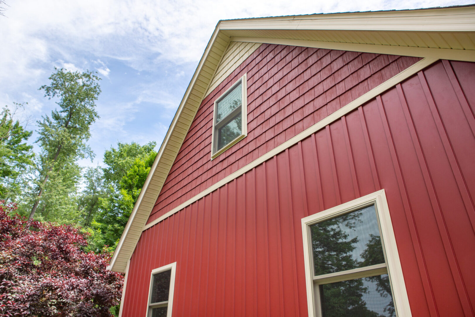 home exterior with new siding upgrade improving curb appeal in Owatonna MN
