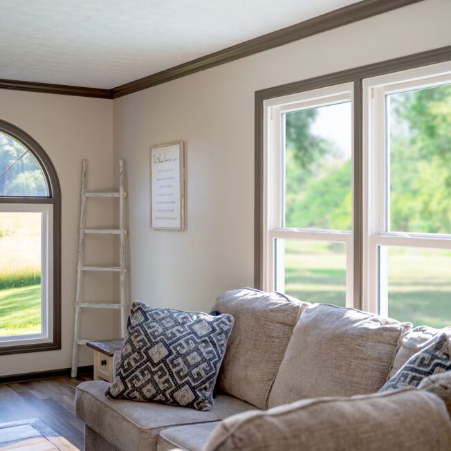 Energy-efficient ProVia replacement windows installed on a Kasson MN home exterior

